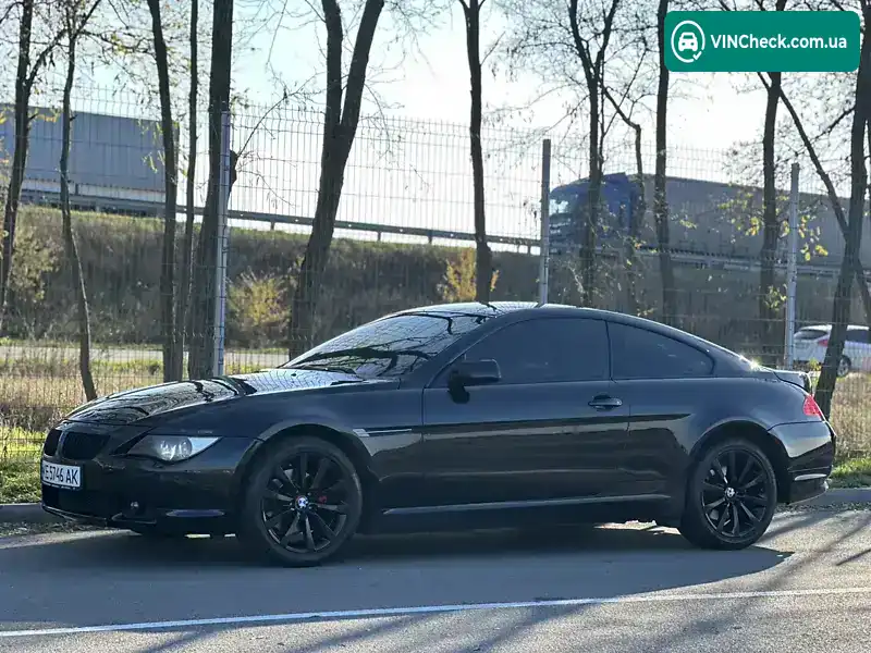 BMW 6 Series 2006, фото з оголошення 2 з 20, VIN WBAEH31040B702709