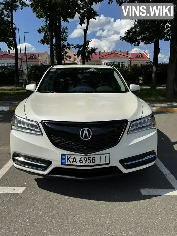 Acura MDX 2016, фото з оголошення 1 з 13, VIN 5FRYD3H49GB020208