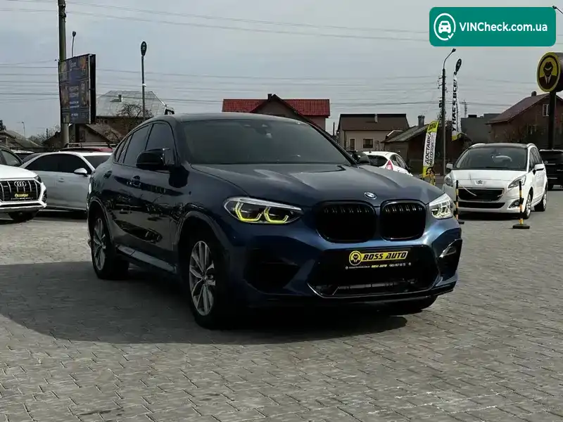 BMW X4 2019, фото з оголошення 1 з 21, VIN 5UXUJ3C5XKLG57088