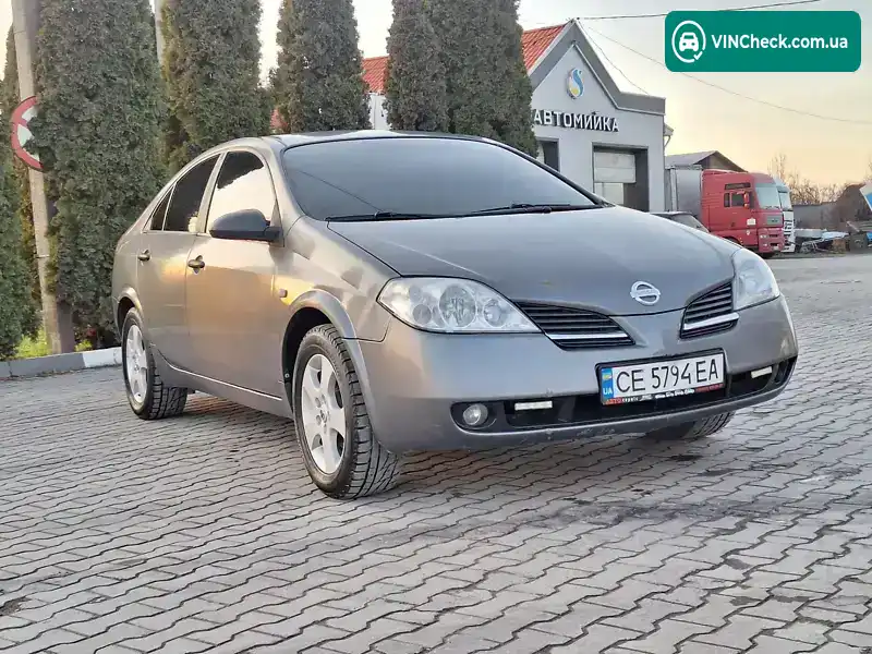 Nissan Primera 2002, фото з оголошення 2 з 20, VIN SJNBBAP12U0038428