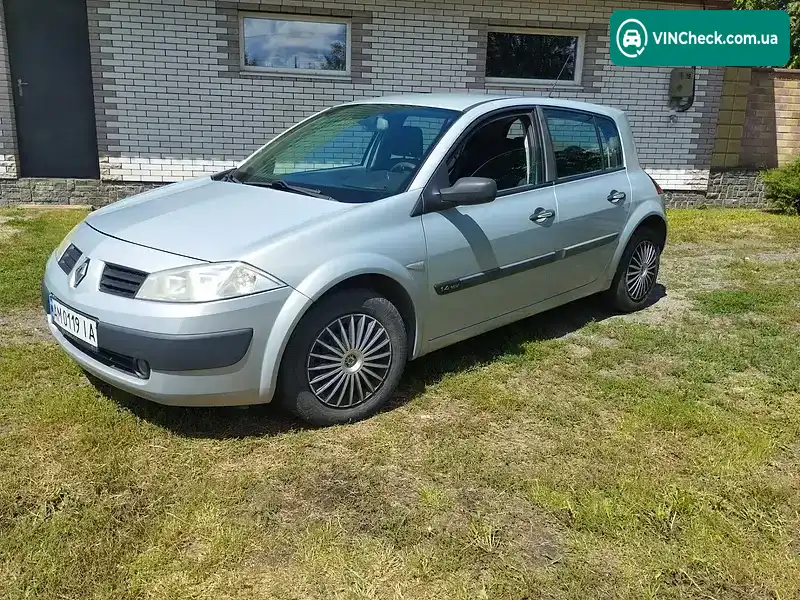 Renault Megane 2003, фото з оголошення 1 з 12, VIN VF1BM0B0H28424331
