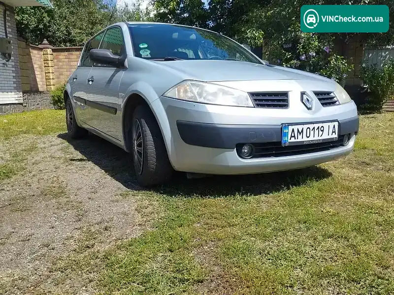 Renault Megane 2003, фото з оголошення 2 з 12, VIN VF1BM0B0H28424331