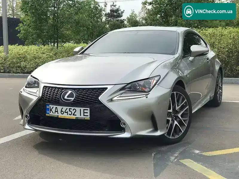 Lexus RC 2017, фото з оголошення 1 з 20, VIN JTHSM5BC4H5003031