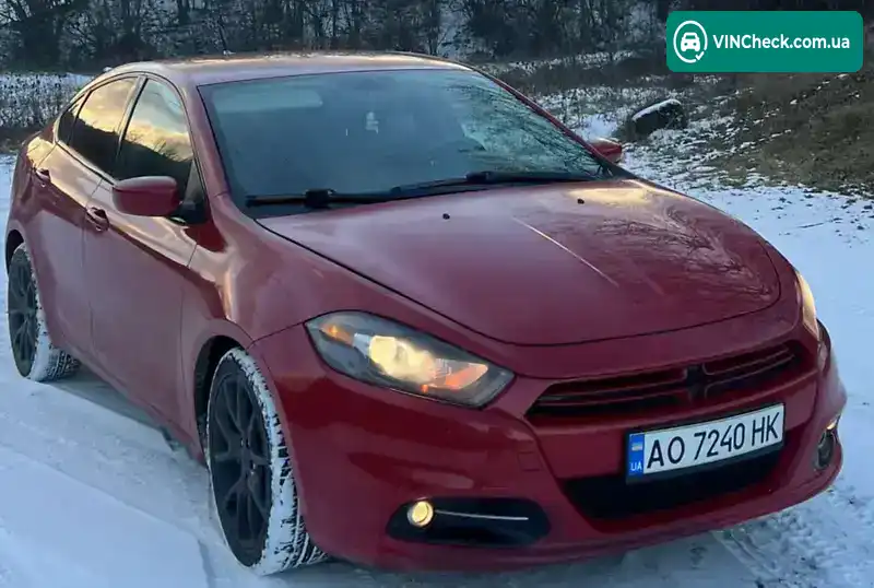 Dodge Dart 2012, фото з оголошення 1 з 8, VIN 1C3CDFBH0DD640588