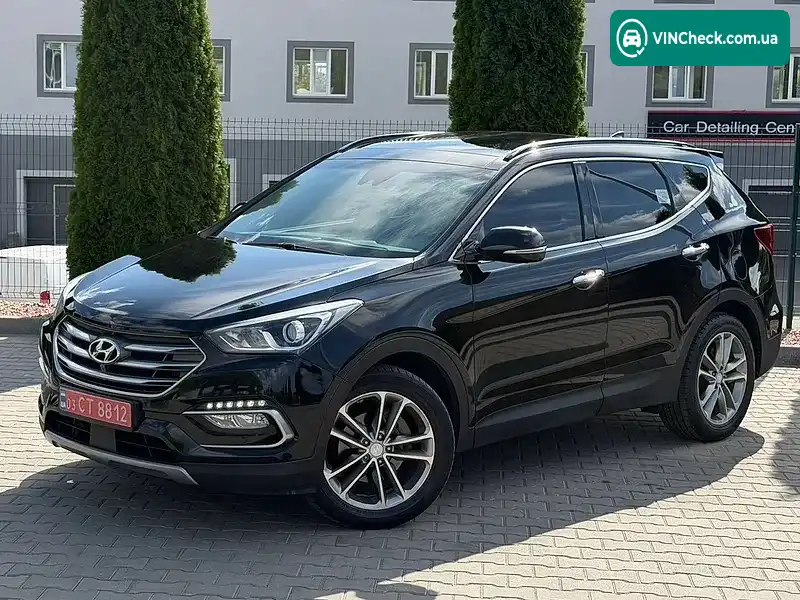 Hyundai Santa FE 2015, фото з оголошення 1 з 19, VIN KMHSW81UDGU560110