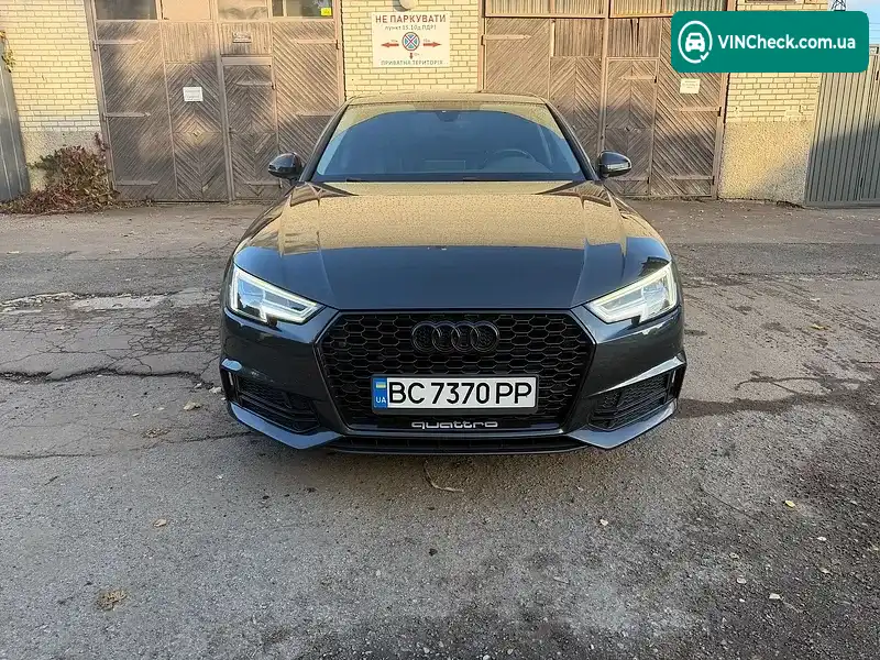 Audi A4 2017, фото з оголошення 1 з 20, VIN WAUENAF44JA038508