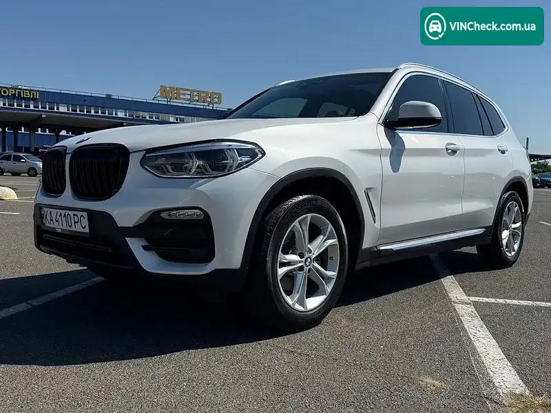 BMW X3 2018, фото з оголошення 1 з 20, VIN 5UXTR7C57KLE88725