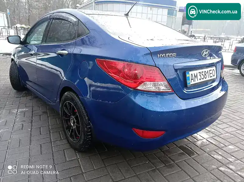 Hyundai Accent 2011, фото з оголошення 1 з 9, VIN Z94CT41CABR014456