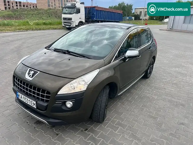 Peugeot 3008 2009, фото з оголошення 1 з 20, VIN VF30U5FXH9S057265