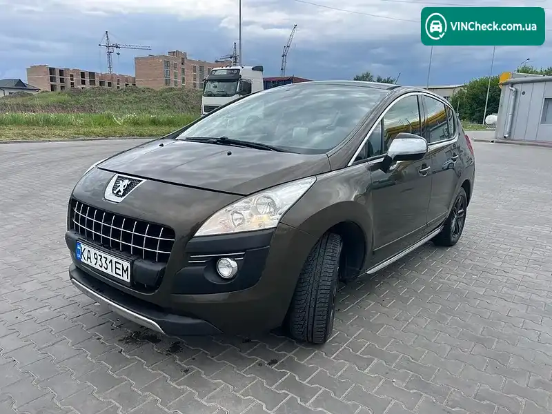 Peugeot 3008 2009, фото з оголошення 2 з 20, VIN VF30U5FXH9S057265