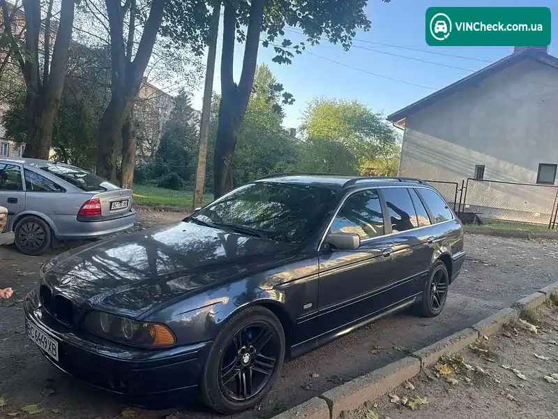 BMW 5 Series 2002, фото з оголошення 2 з 20, VIN WBADP81030GW43036