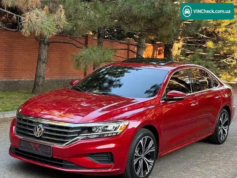 Volkswagen Passat 2021, фото з оголошення 1 з 17, VIN 1VWSA7A3XMC006395
