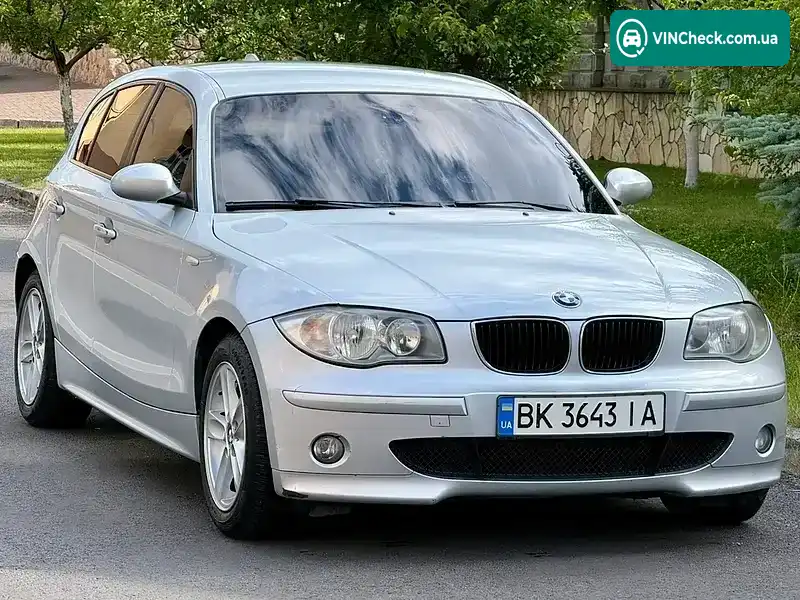 BMW 1 Series 2005, фото з оголошення 2 з 20, VIN WBAUG31080PU24298