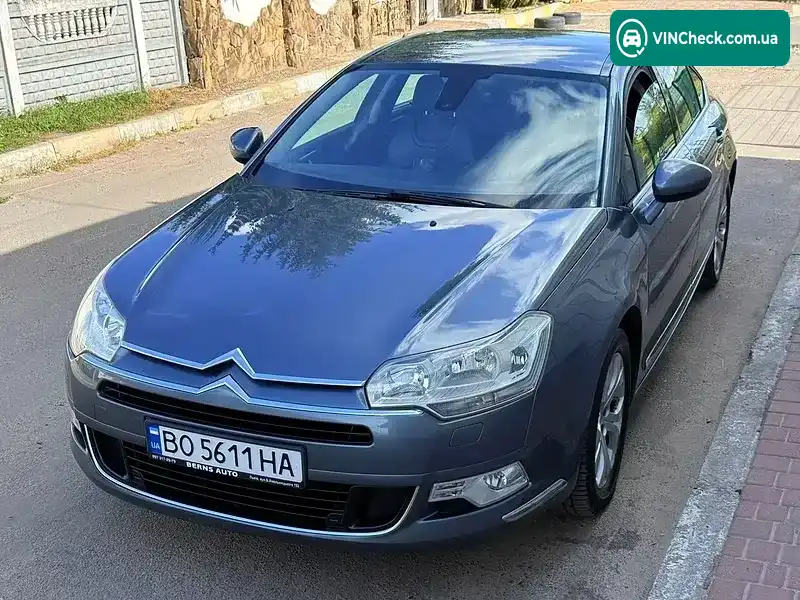 Citroen C5 2009, фото з оголошення 1 з 20, VIN VF7RDRHR89L533947