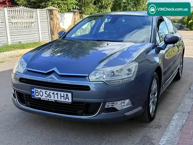 Citroen C5 2009, фото з оголошення 2 з 20, VIN VF7RDRHR89L533947