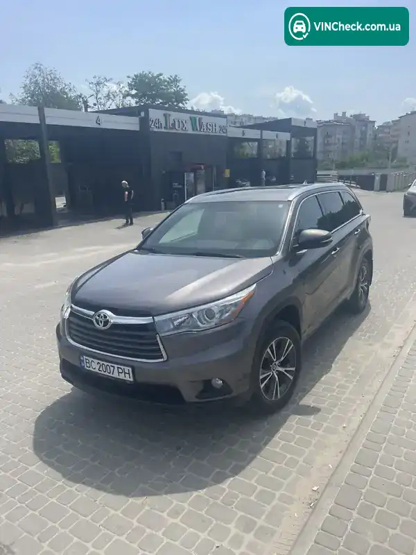 Toyota Highlander 2016, фото з оголошення 1 з 17, VIN 5TDJKRFH7GS304692