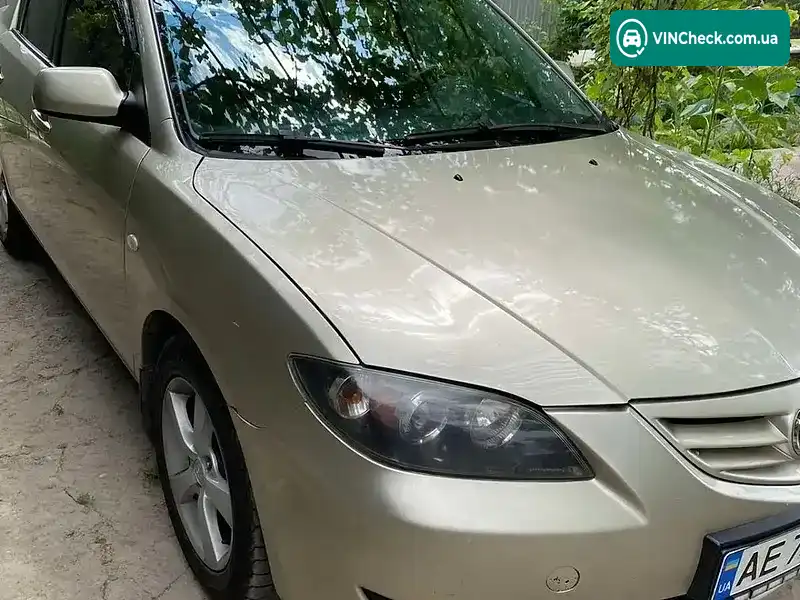 Mazda 3 2004, фото з оголошення 1 з 9, VIN JMZBK12Z551155929