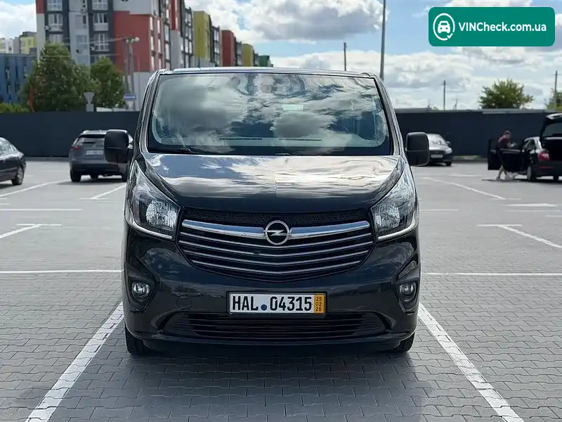 Opel Vivaro 2016, фото з оголошення 1 з 20, VIN W0L2F711FGV618299