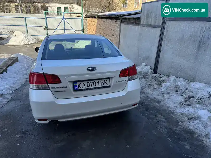 Subaru Legacy 2012, фото з оголошення 2 з 7, VIN JF1BM5LC2CG029331