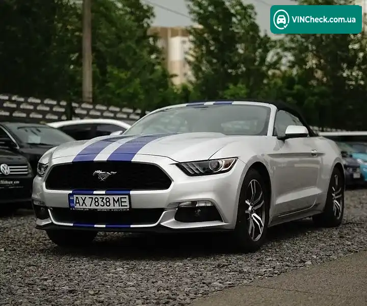 Ford Mustang 2017, фото з оголошення 1 з 19, VIN 1FATP8UH2H5293704