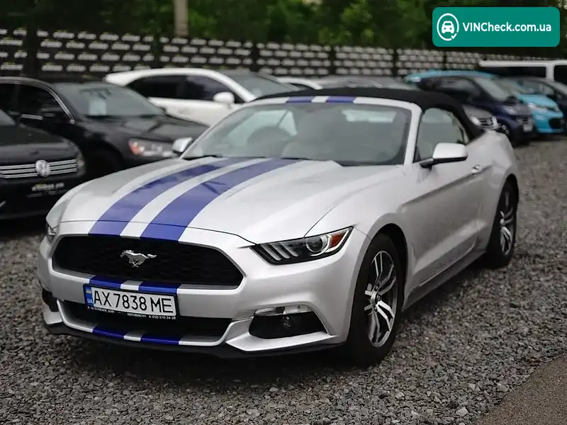 Ford Mustang 2017, фото з оголошення 2 з 19, VIN 1FATP8UH2H5293704