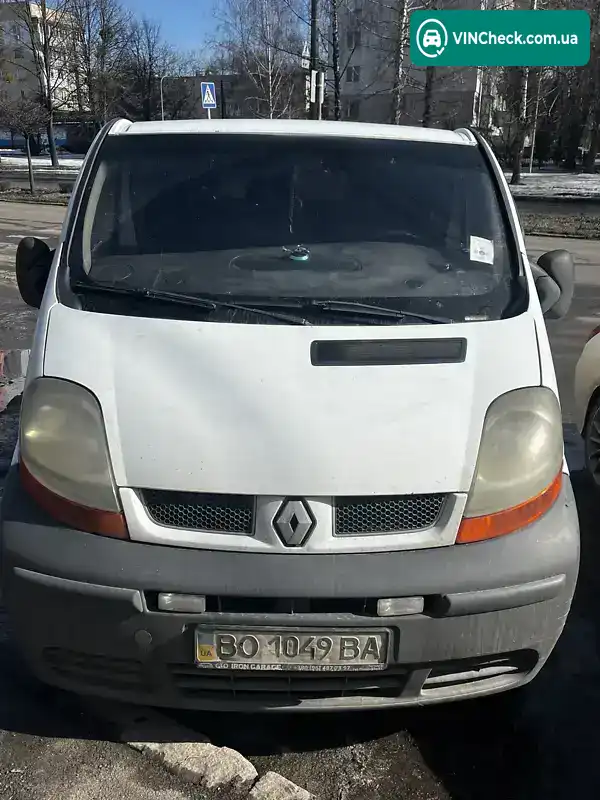 Renault Trafic 2004, фото з оголошення 1 з 7, VIN VF1FLBCA64V195553
