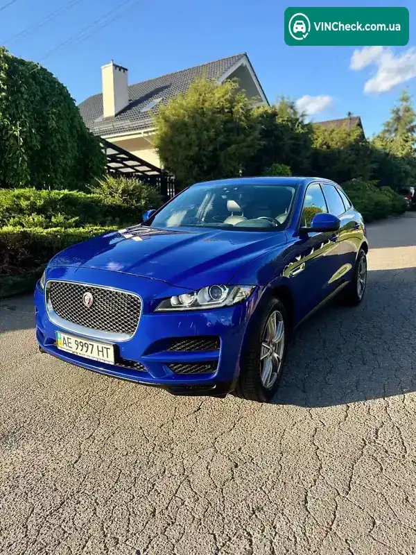 Jaguar F-Pace 2018, фото з оголошення 1 з 21, VIN SADCA2BKXJA255551