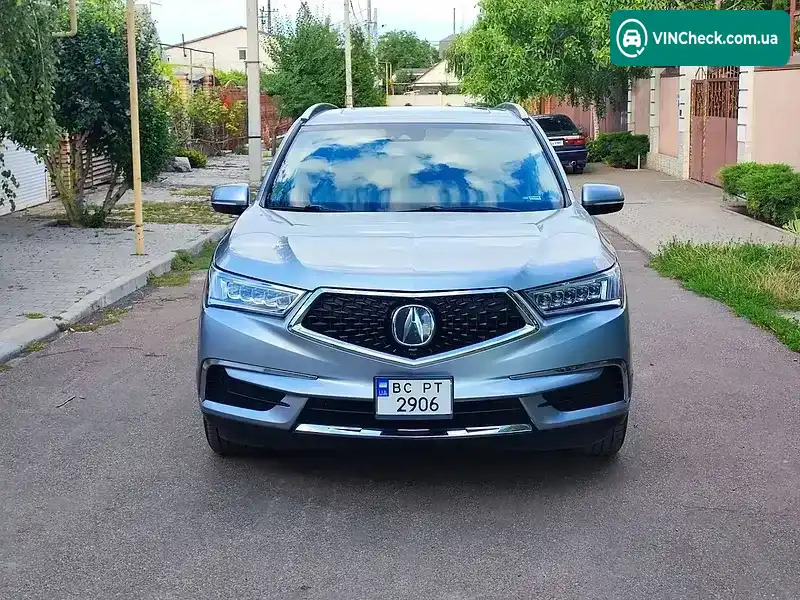 Acura MDX 2017, фото з оголошення 2 з 18, VIN 5J8YD4H59JL007187