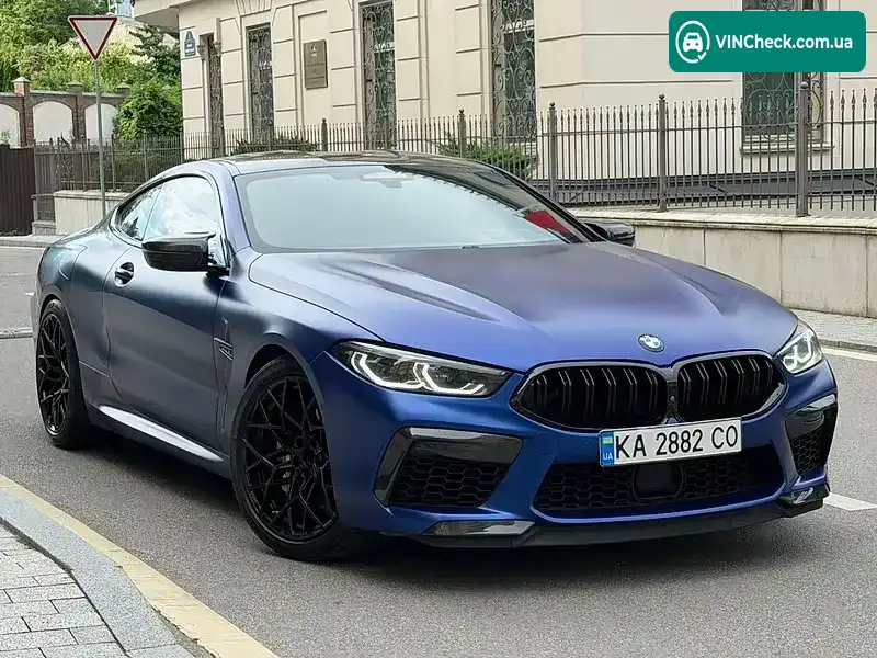 BMW M8 2019, фото з оголошення 2 з 20, VIN WBSAE0C05LBM08447