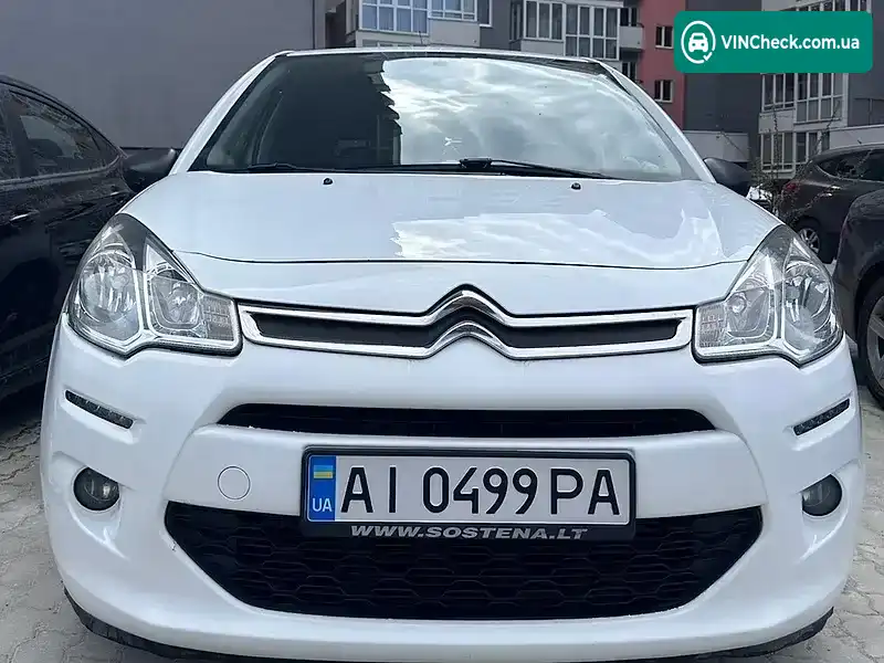 Citroen C3 2015, фото з оголошення 1 з 17, VIN VF7SRBHW6FW633310