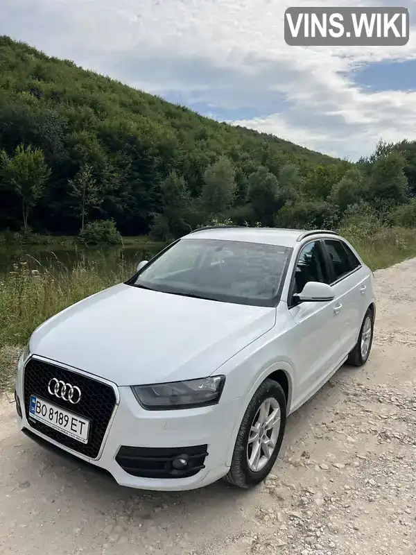 Audi Q3 2013, фото з оголошення 1 з 9, VIN WAUZZZ8U9ER004783