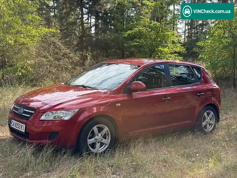 Kia Ceed 2007, фото з оголошення 2 з 20, VIN Y6LFF24238L001366