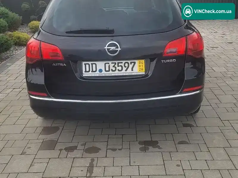 Opel Astra 2013, фото з оголошення 1 з 20, VIN W0LPD8EC0D8039522