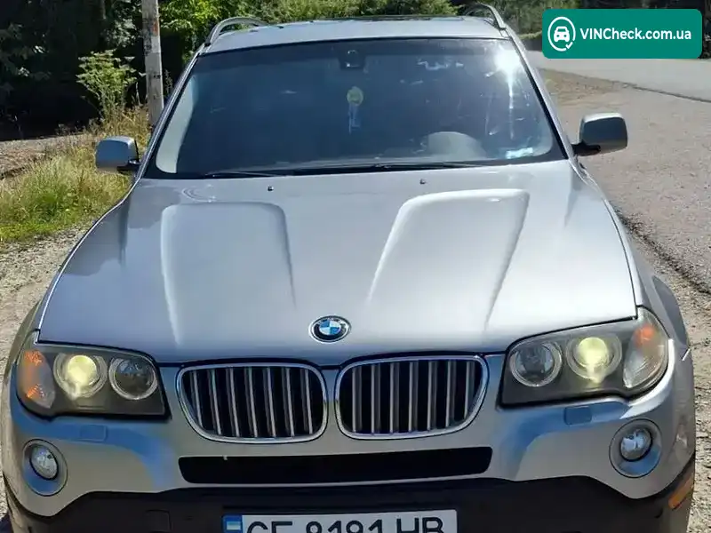 BMW X3 2007, фото з оголошення 2 з 14, VIN WBXPC93458WJ02737