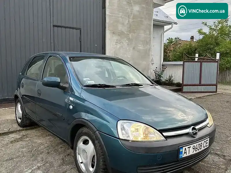 Opel Corsa 2001, фото з оголошення 1 з 14, VIN W0L0XCF6824060575