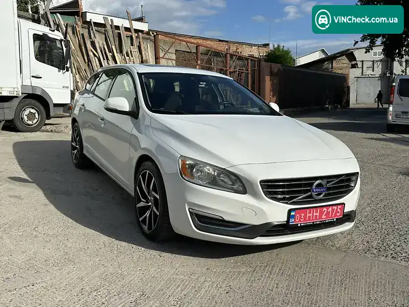 Volvo V60 2015, фото з оголошення 1 з 14, VIN YV1612SA7F1205112