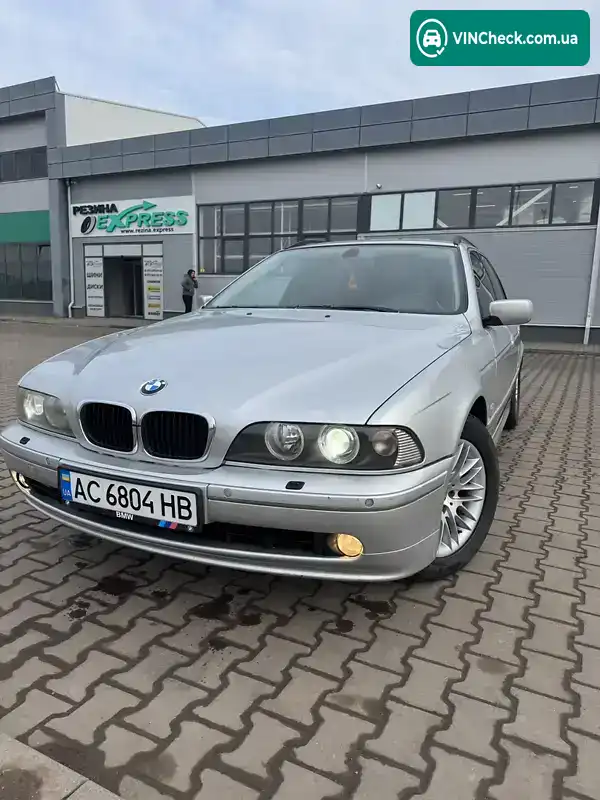 BMW 5 Series 2003, фото з оголошення 1 з 21, VIN WBADP81060GW46853