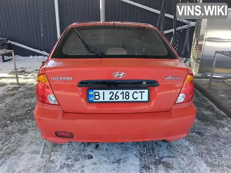 Hyundai Accent 2005, фото з оголошення 2 з 9, VIN KMHCG51GP5U286765