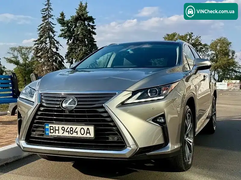 Lexus RX 2017, фото з оголошення 1 з 20, VIN 2T2BZMCA3HC132256