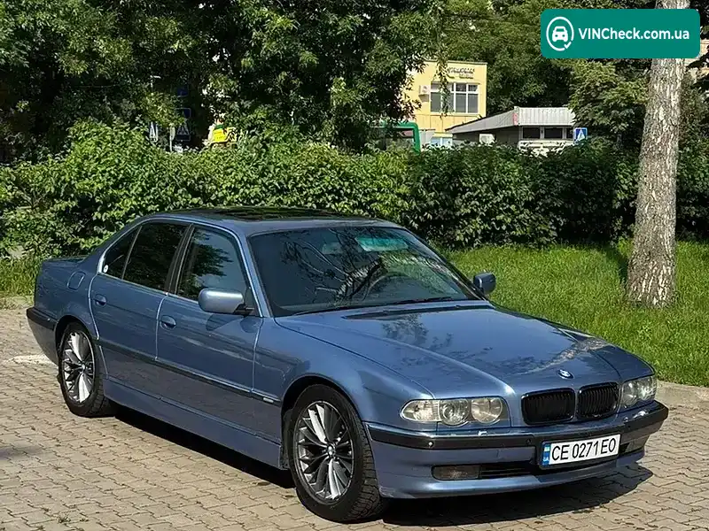 BMW 7 Series 2000, фото з оголошення 1 з 17, VIN WBAGE81070DB83483
