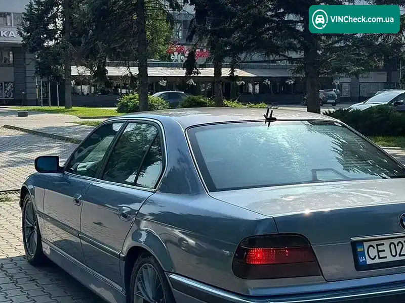 BMW 7 Series 2000, фото з оголошення 2 з 17, VIN WBAGE81070DB83483
