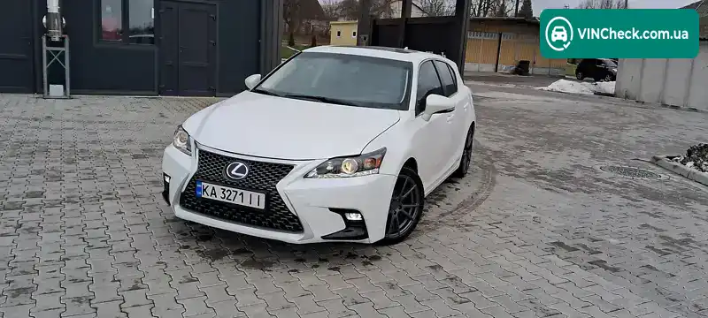 Lexus CT 2016, фото з оголошення 1 з 20, VIN JTHKD5BH8H2280567