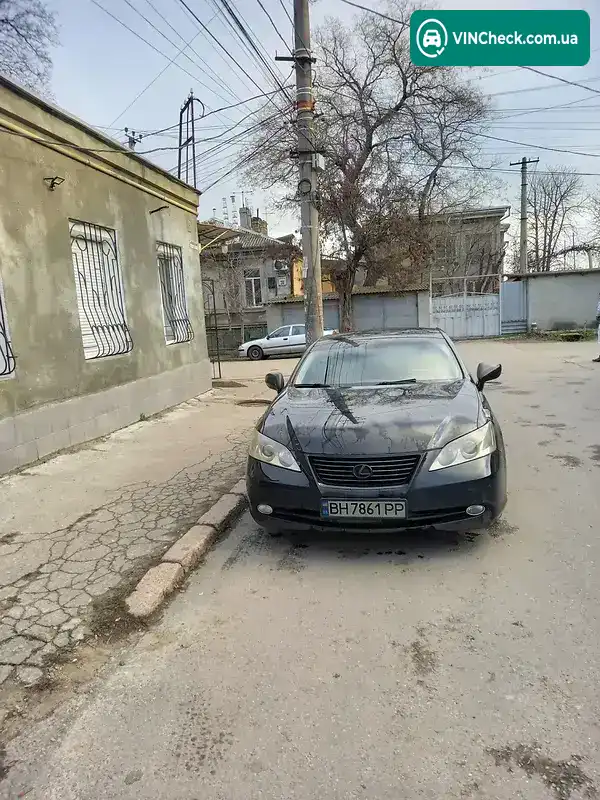 Lexus ES 2007, фото з оголошення 1 з 7, VIN JTHBJ46G282174233