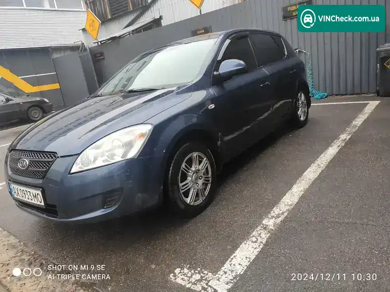 Kia Ceed 2008, фото з оголошення 2 з 11, VIN Y6LFF24428L003488