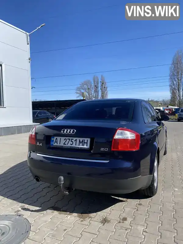 Audi A4 2001, фото з оголошення 2 з 15, VIN WAUZZZ8E92A016810