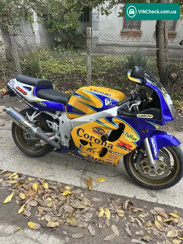 Suzuki GSX-R 600 2000, фото з оголошення 1 з 15, VIN JS1AD311200105831