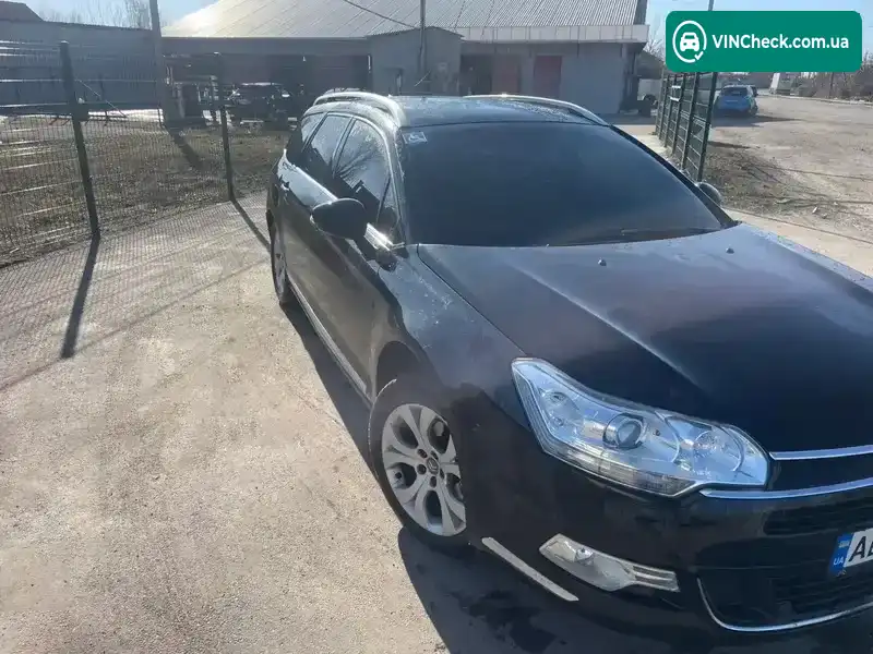 Citroen C5 2008, фото з оголошення 1 з 17, VIN VF7RWRHRJ54096822