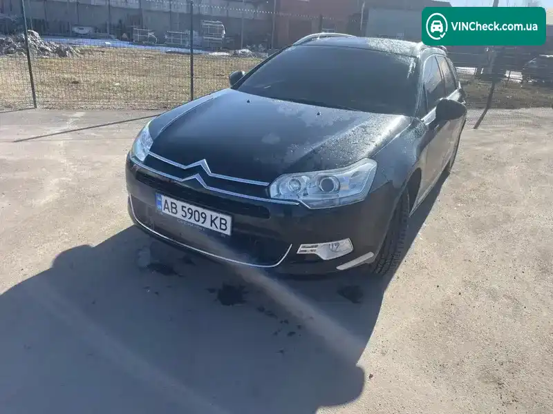 Citroen C5 2008, фото з оголошення 2 з 17, VIN VF7RWRHRJ54096822