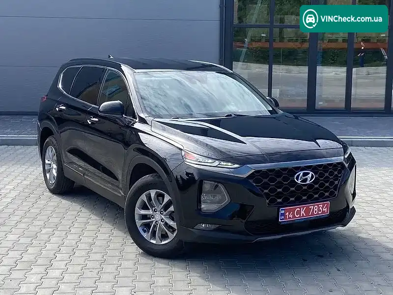 Hyundai Santa FE 2019, фото з оголошення 1 з 12, VIN 5NMS33AD8KH070691