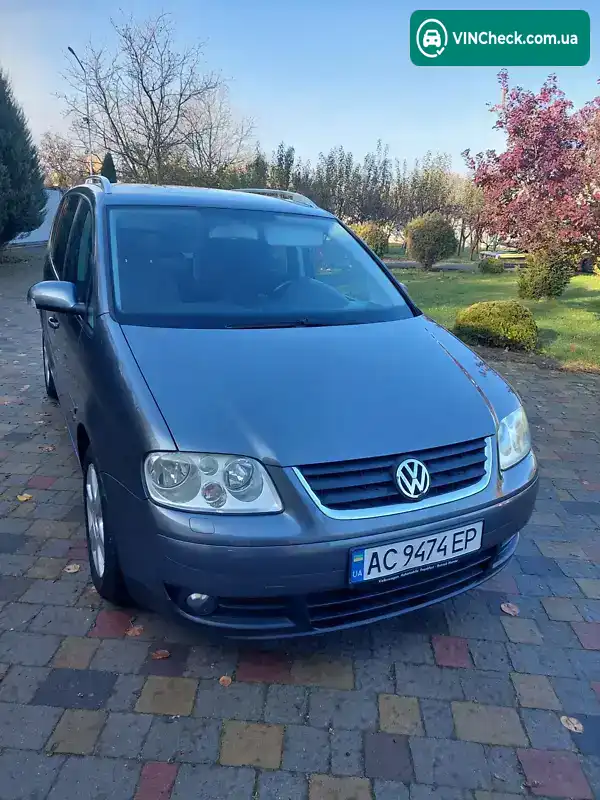 Volkswagen Touran 2005, фото з оголошення 1 з 12, VIN WVGZZZ1TZ5W153435